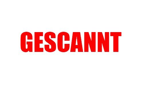 Office Printer "GESCANNT" - Vorschau