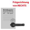 Einsatz Trodat Ideal Prägezange Prägerichtung rechts Einsatz Trodat Ideal Prägezange Prägerichtung rechts