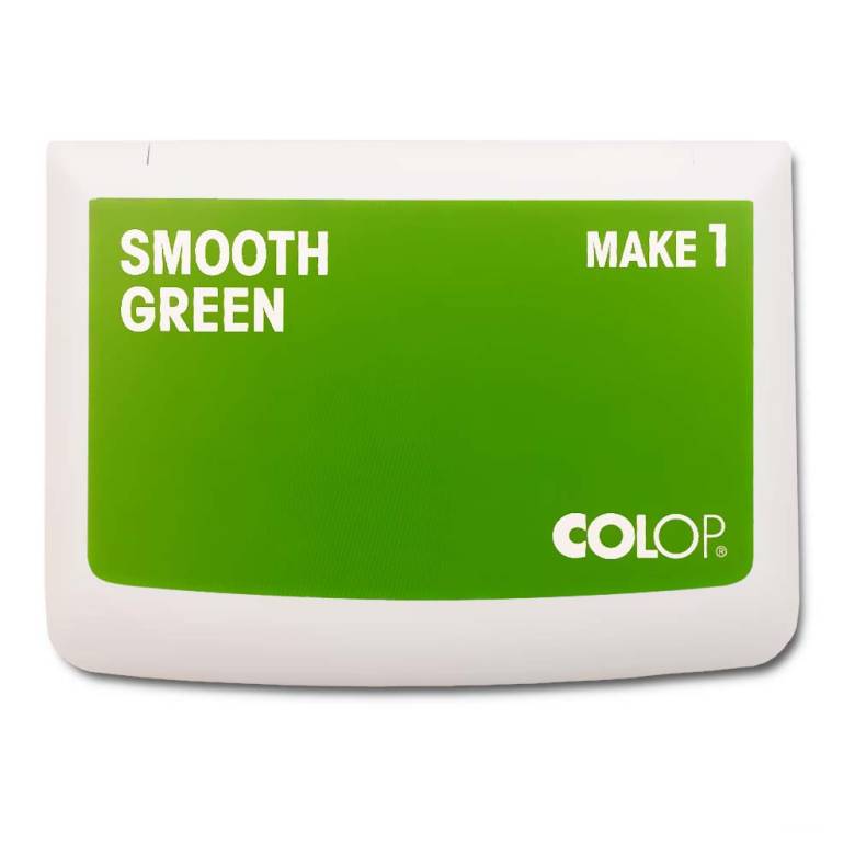 Colop Handstempelkissen Make 1 Smooth green Colop Handstempelkissen Make 1 Smooth green
