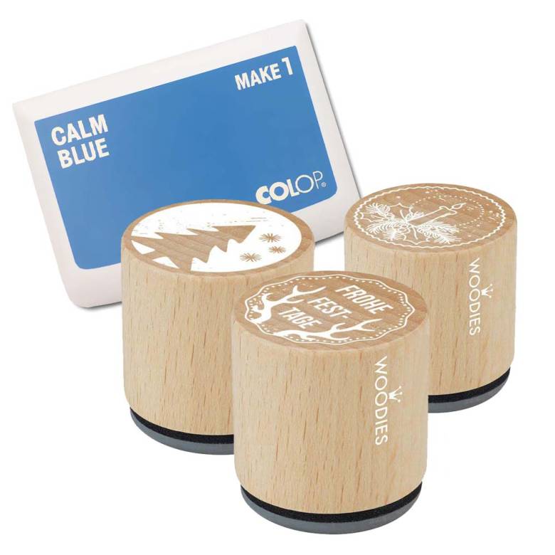 Colop Woodies Weihnachtsset 2 Colop Woodies Weihnachtsset 2
