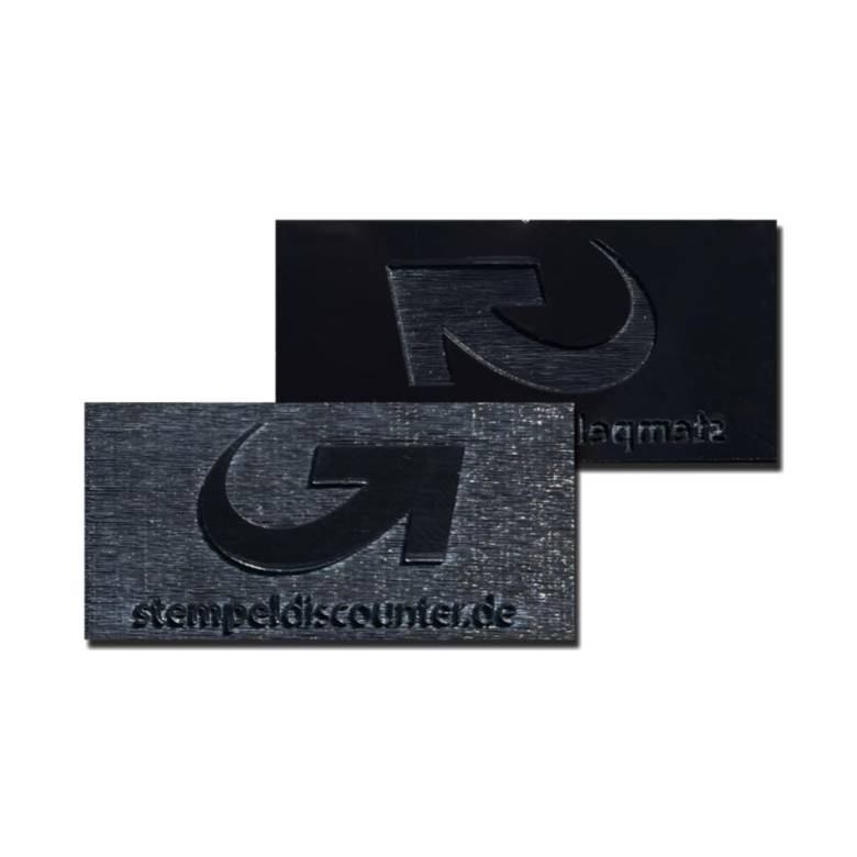Delrinplatte für Trodat Ideal Prägezange 51 x 24 mm Delrinplatte für Trodat Ideal Prägezange 51 x 24 mm