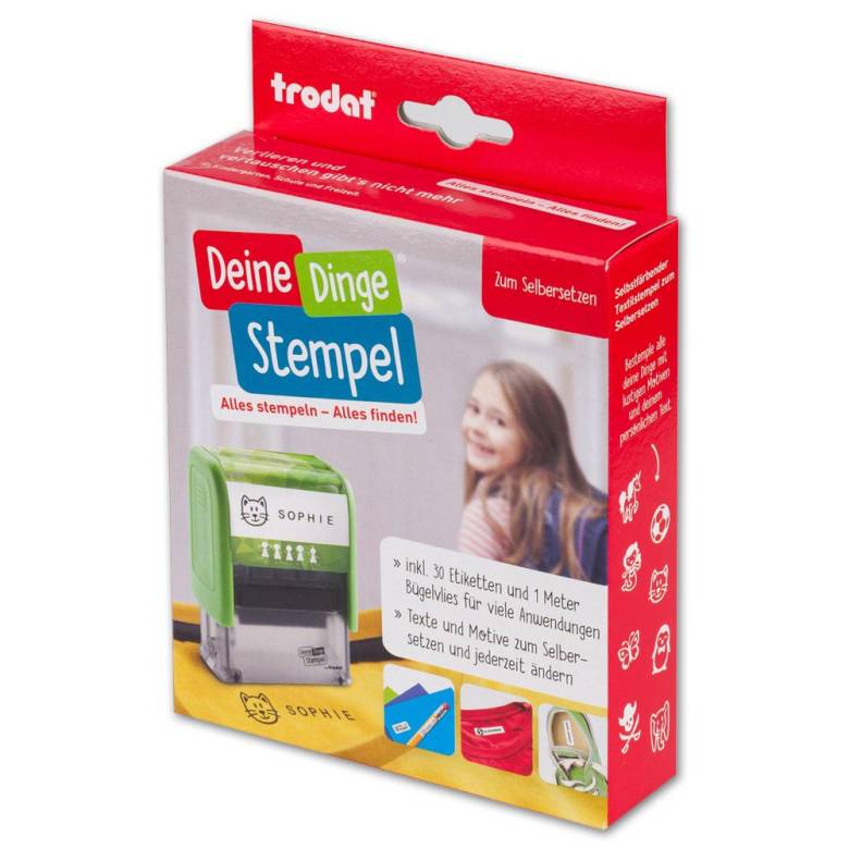Trodat Deine Dinge Stempel zum Selbersetzen Trodat Deine Dinge Stempel zum Selbersetzen