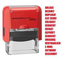 Office Printer Stempel Lagertext