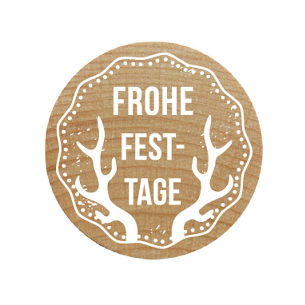 Colop Woodies Frohe Festtage - Vorschau