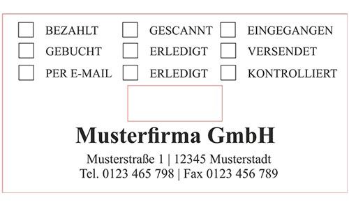 Colop Expert Data 3960 Muster