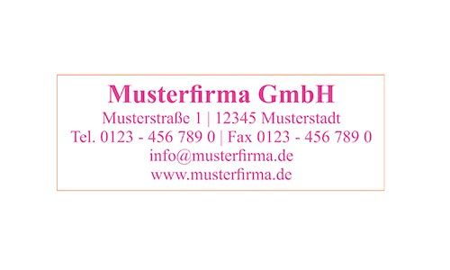 Trodat Professional 5205 Premium Muster