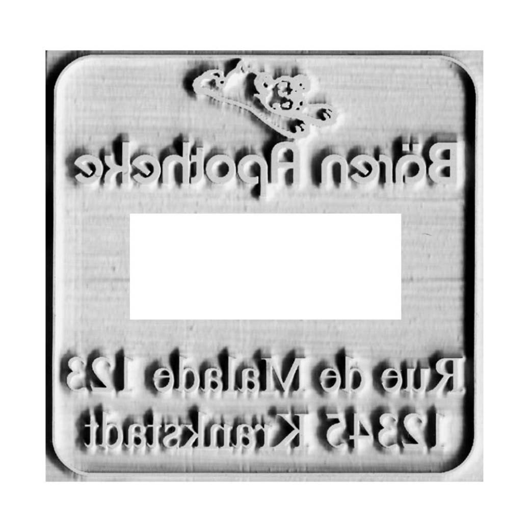 Stempelplatte 4724 Stempelplatte 4724