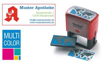 Multicolorstempel