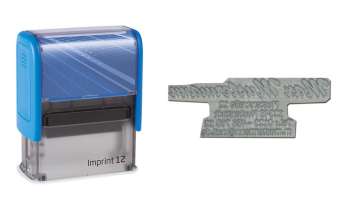 Stempelplatte Imprint Line